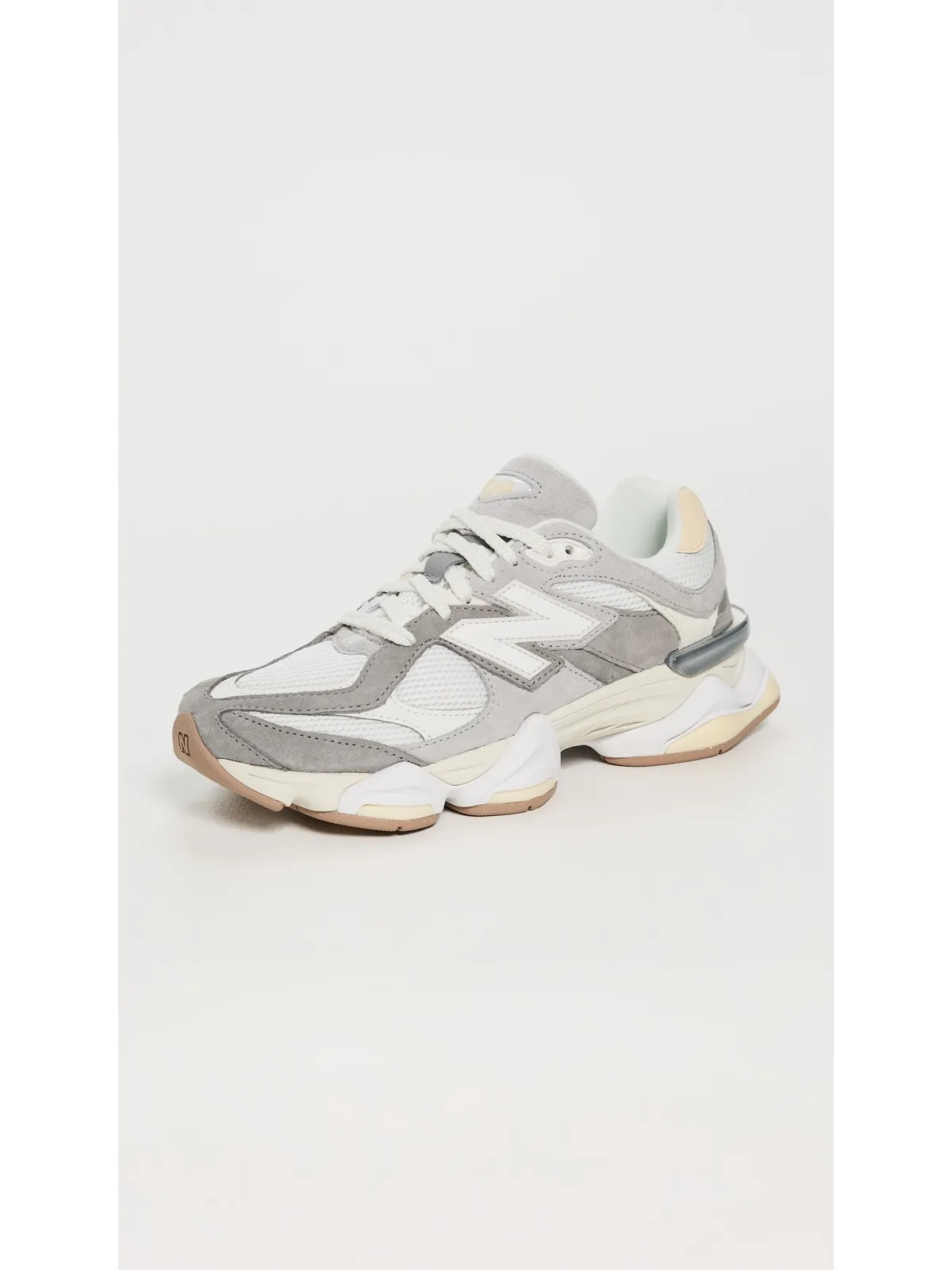 New Balance 9060 スニーカー グレー/ベージュ メンズ 5 / ウィメンズ 6.5 - 画像2
