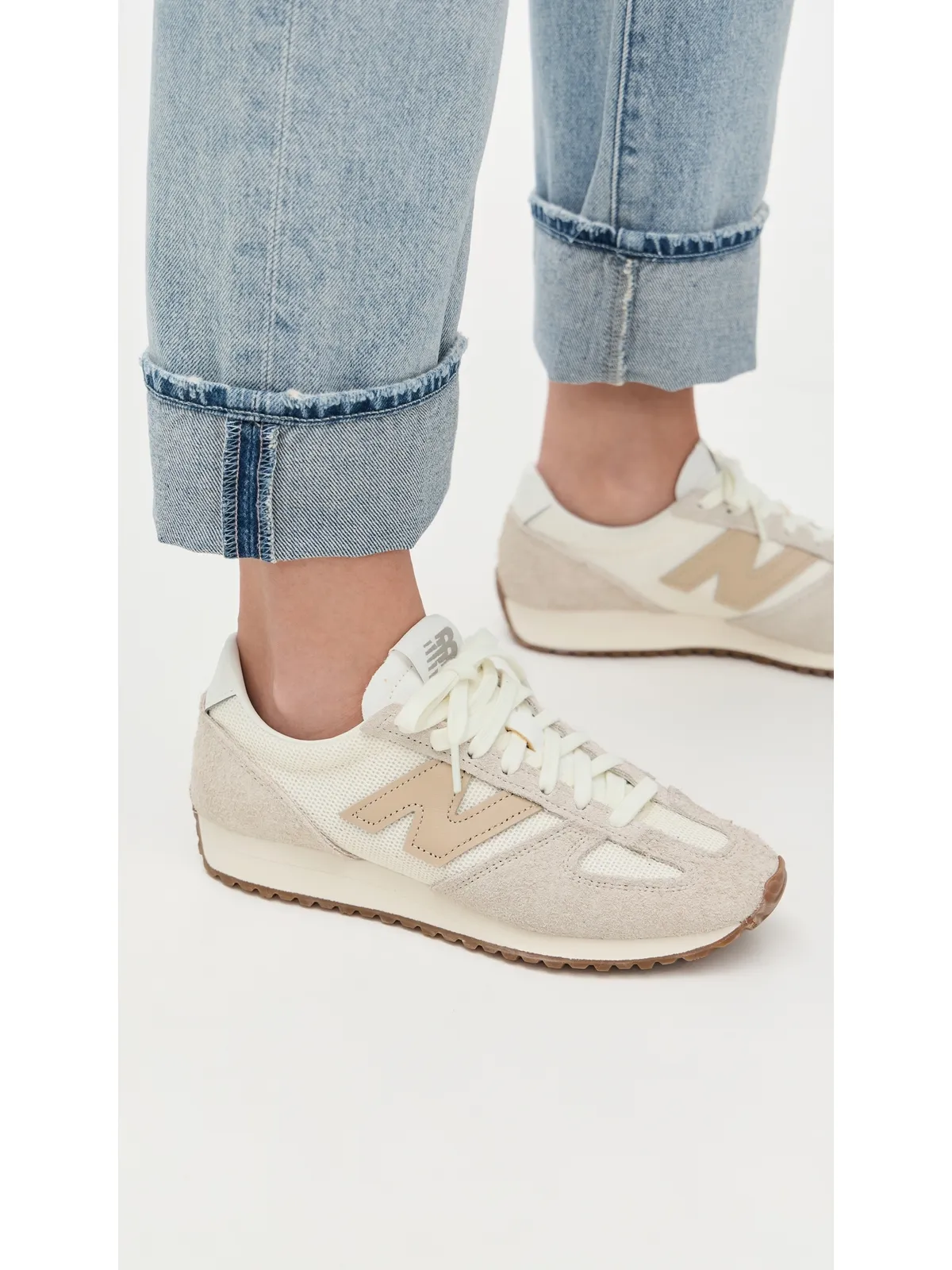 New Balance 471 スニーカー ベージュ／ブラウン メンズサイズ5／ウィメンズサイズ6.5 - 画像3