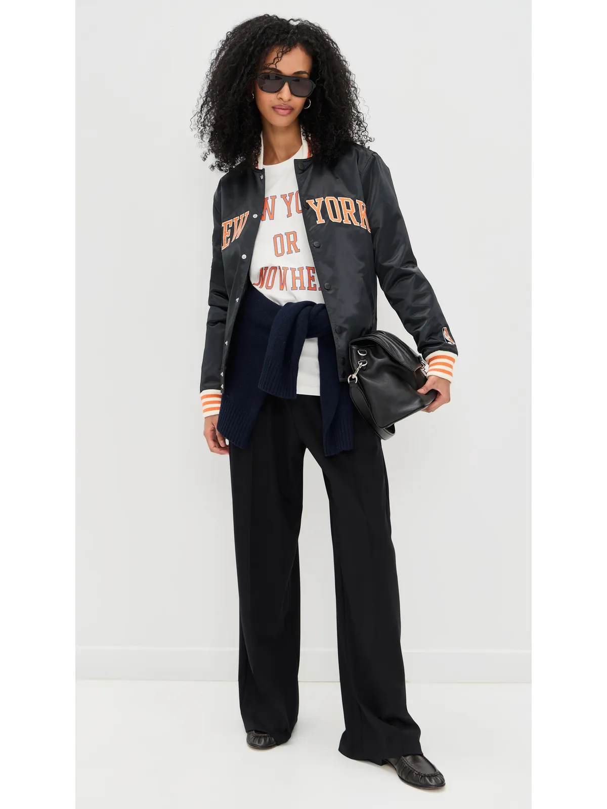 New York or Nowhere ニックス クラシックTシャツ オフホワイト - 画像5
