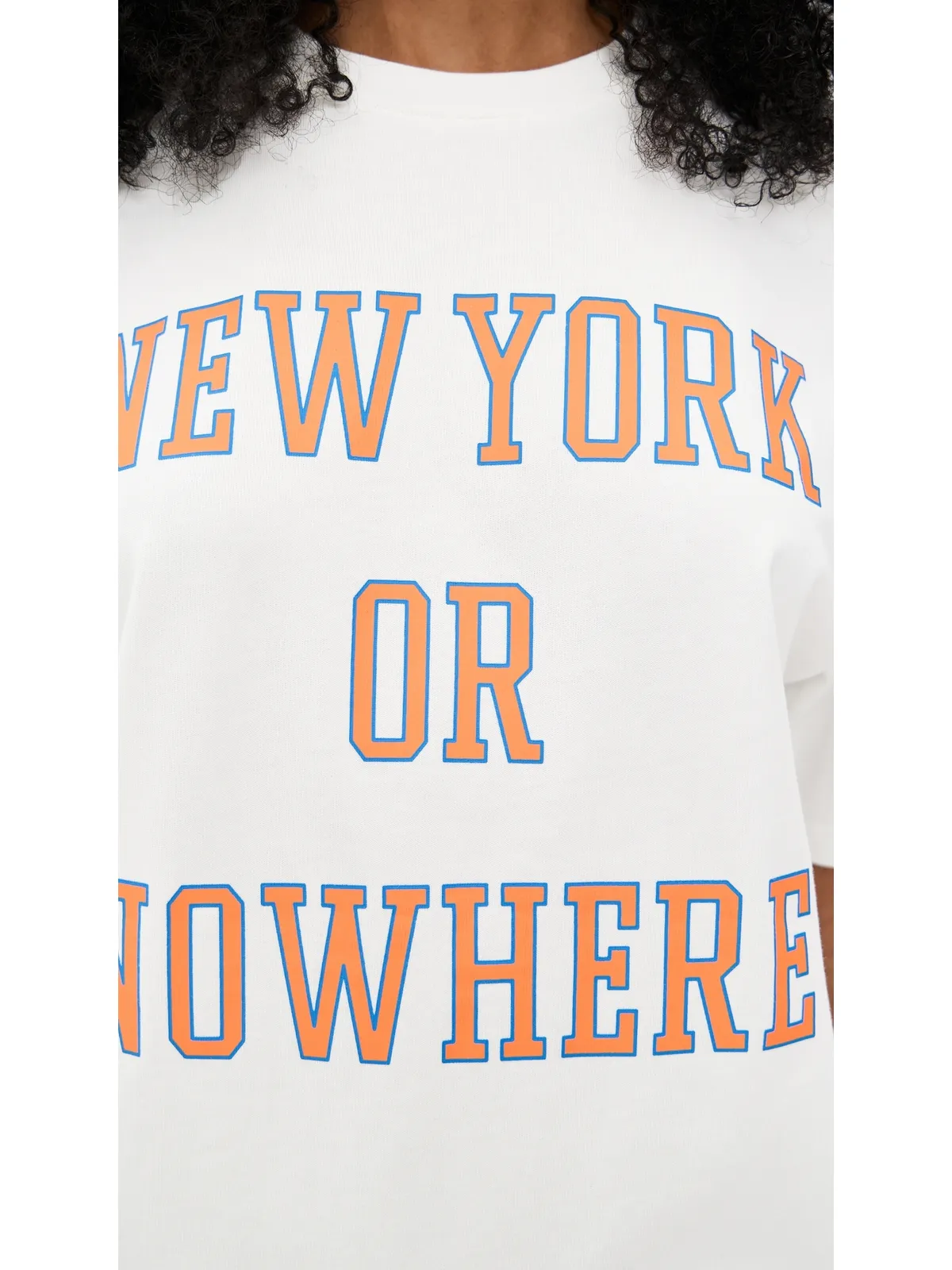 New York or Nowhere ニックス クラシックTシャツ オフホワイト - 画像6