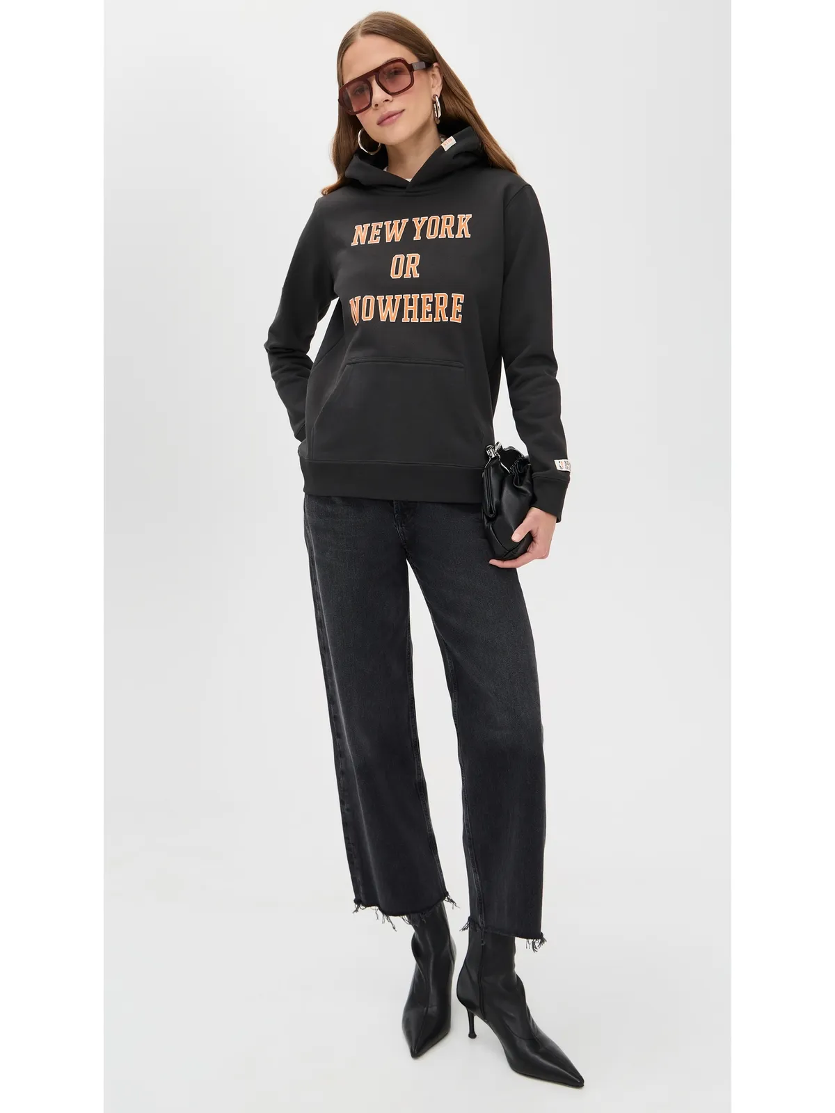New York or Nowhere Knicks クラシック フーディ - 画像5