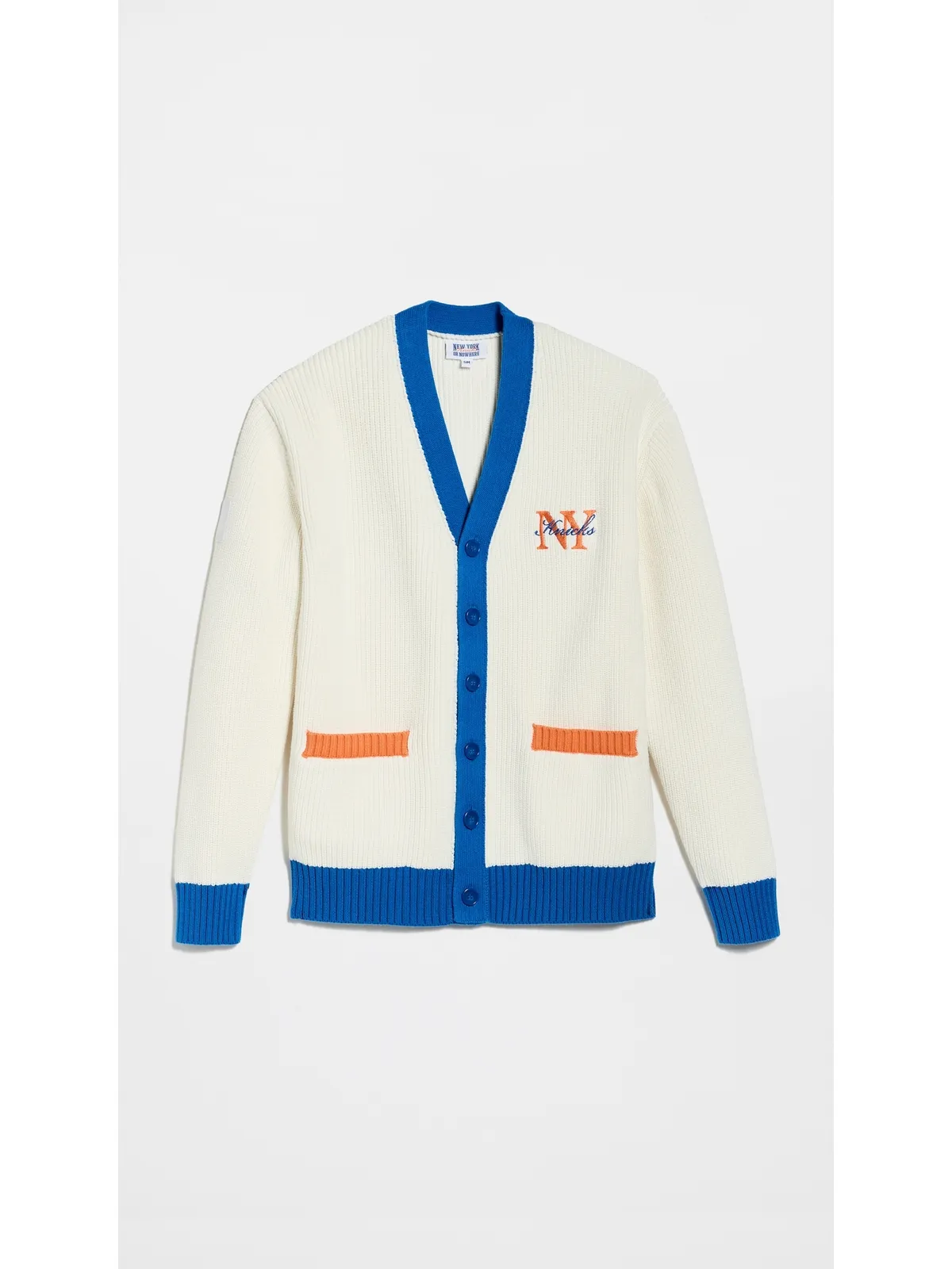 New York or Nowhere ニックス ラフターズ カーディガン Off White - 画像2