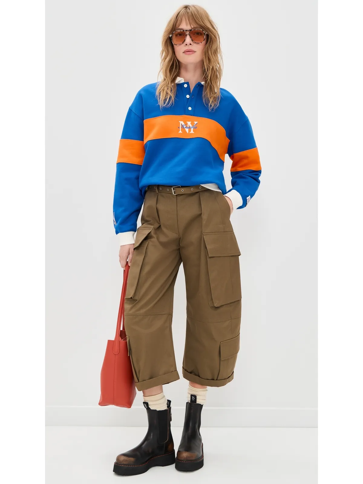New York or Nowhere ニックス ラフターズ ポロ スウェットシャツ - 画像5