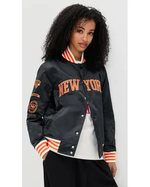New York or Nowhere ニックス ミッドタウン バーシティジャケット - サムネイル2