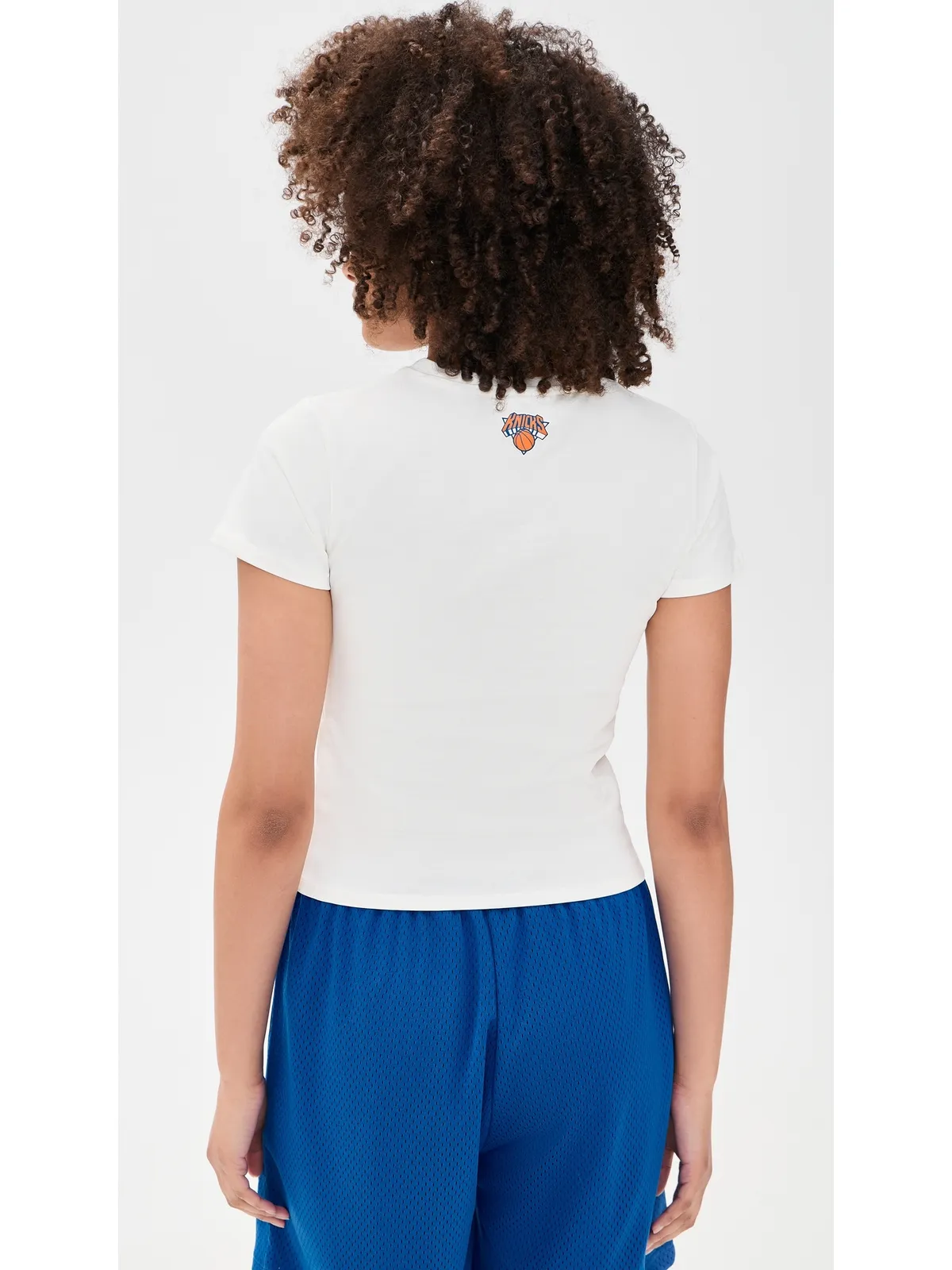 New York or Nowhere Knicks Give & Go ベビーTシャツ オフホワイト - 画像3