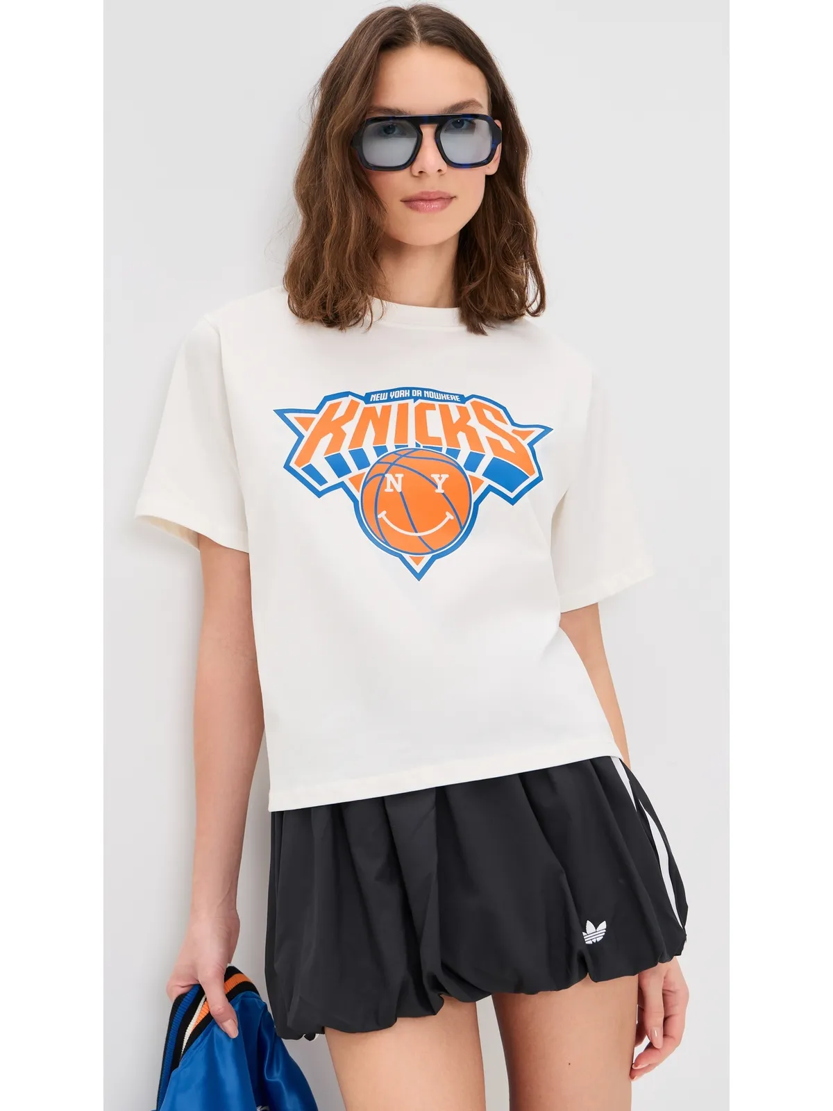 New York or Nowhere ニックス ドリームチーム リラックスTシャツ オフホワイト - 画像2
