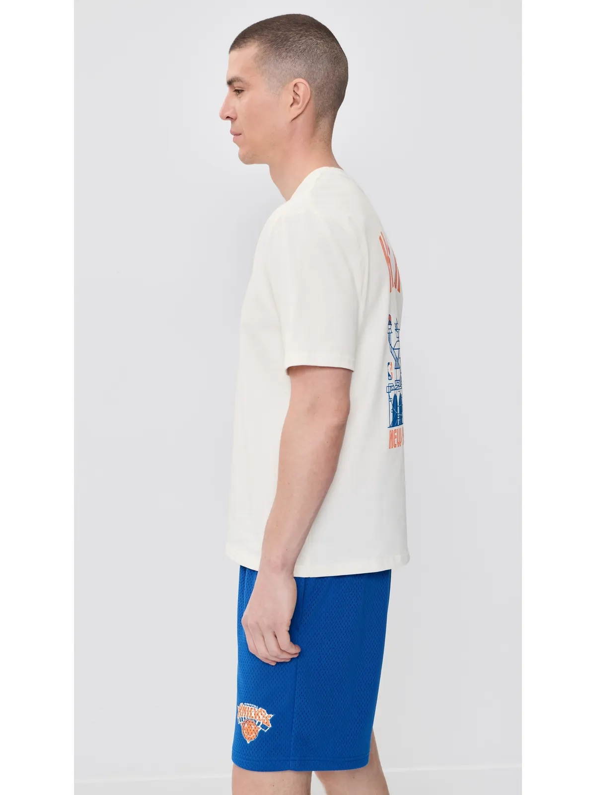 New York or Nowhere Knicks スカイスクレーパー Tシャツ - 画像6