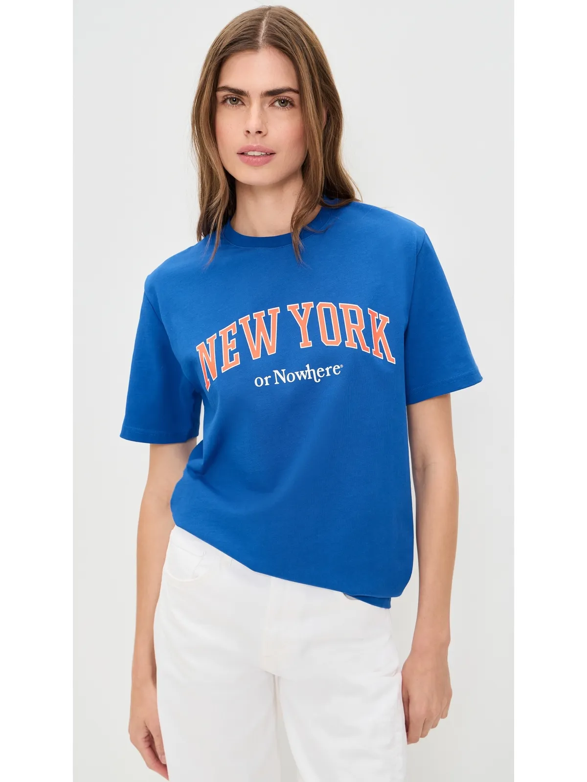 New York or Nowhere ニックス トロフィーズ Tシャツ - 画像3