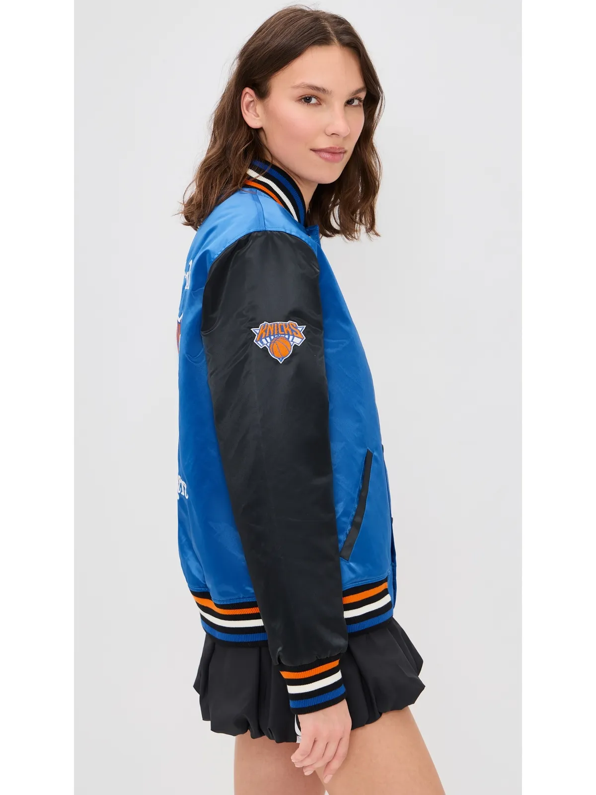 New York or Nowhere Knicks Give & Go Varsity Jacket - 画像4