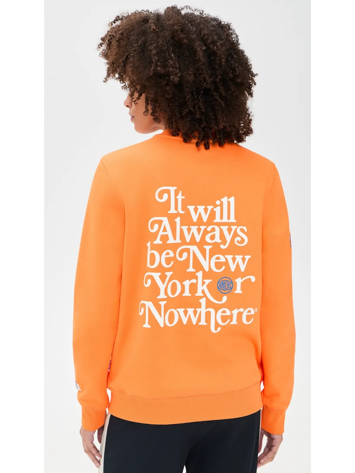 New York or Nowhere Knicks クラシック クルーネック スウェットシャツ - 画像3