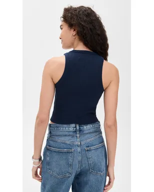 Sold Out NYC クロップド ノットソー ベーシック タンクトップ - サムネイル3