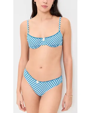 Solid & Striped ダフネ ビキニトップ コズミックブルー - サムネイル5