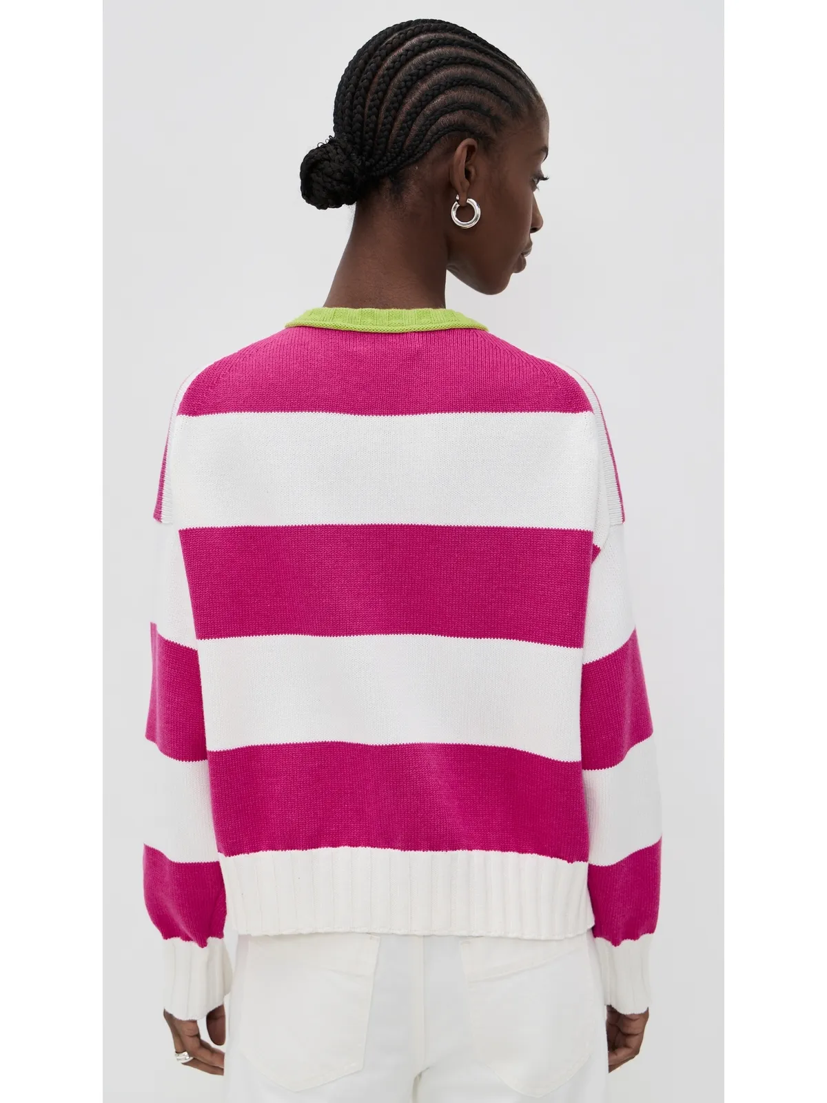 Solid & Striped レヴァーセーター パラダイスピンク M - 画像3