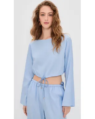 Solid & Striped Chelley Top ブルーラグーン - サムネイル2