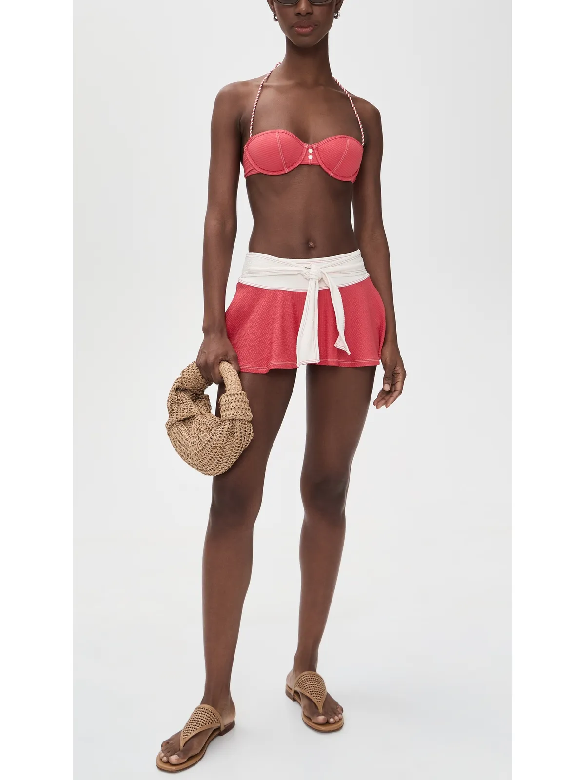 Solid & Striped The Harlow Bottoms Rooftop Red - 画像5