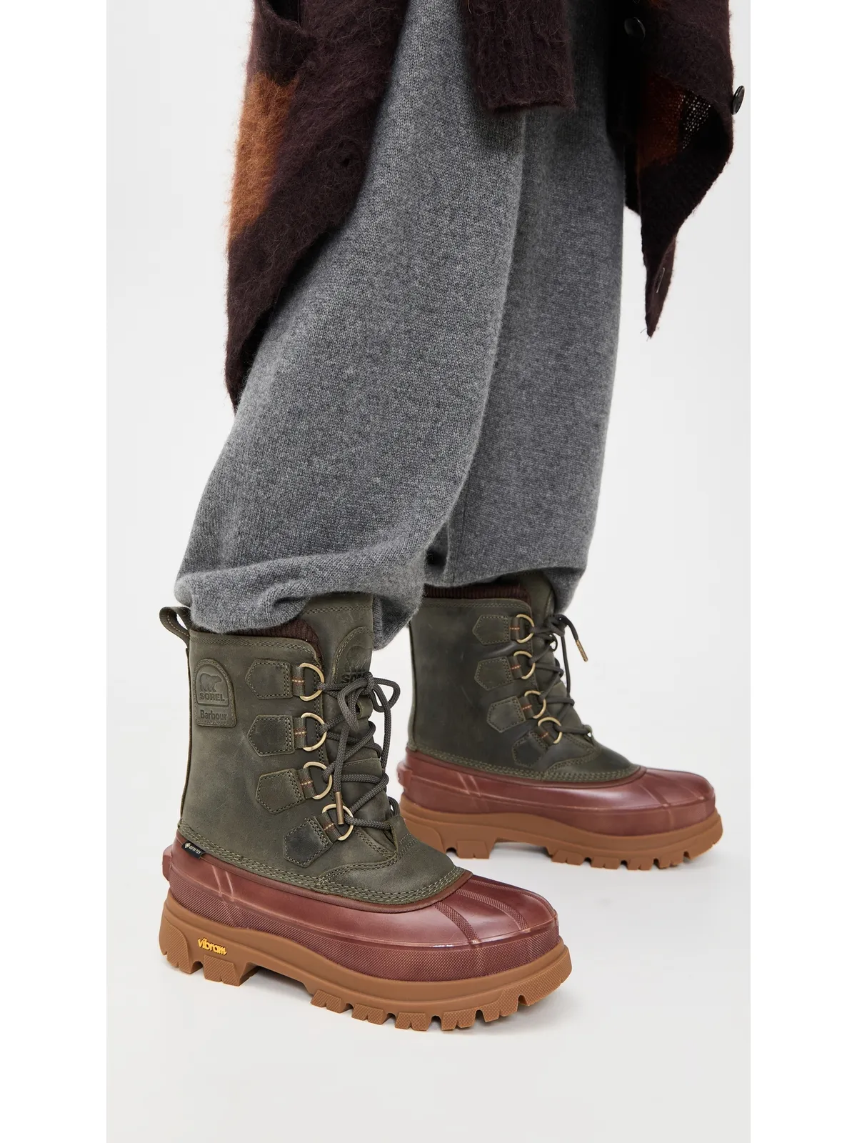 Sorel × Barbour Caribou Horizon GTX ブーツ - 画像3