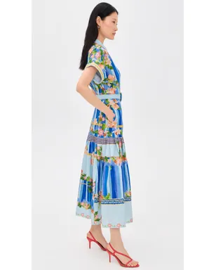 SALONI リヤB ドレス フローラル・リバー・プリント - サムネイル4