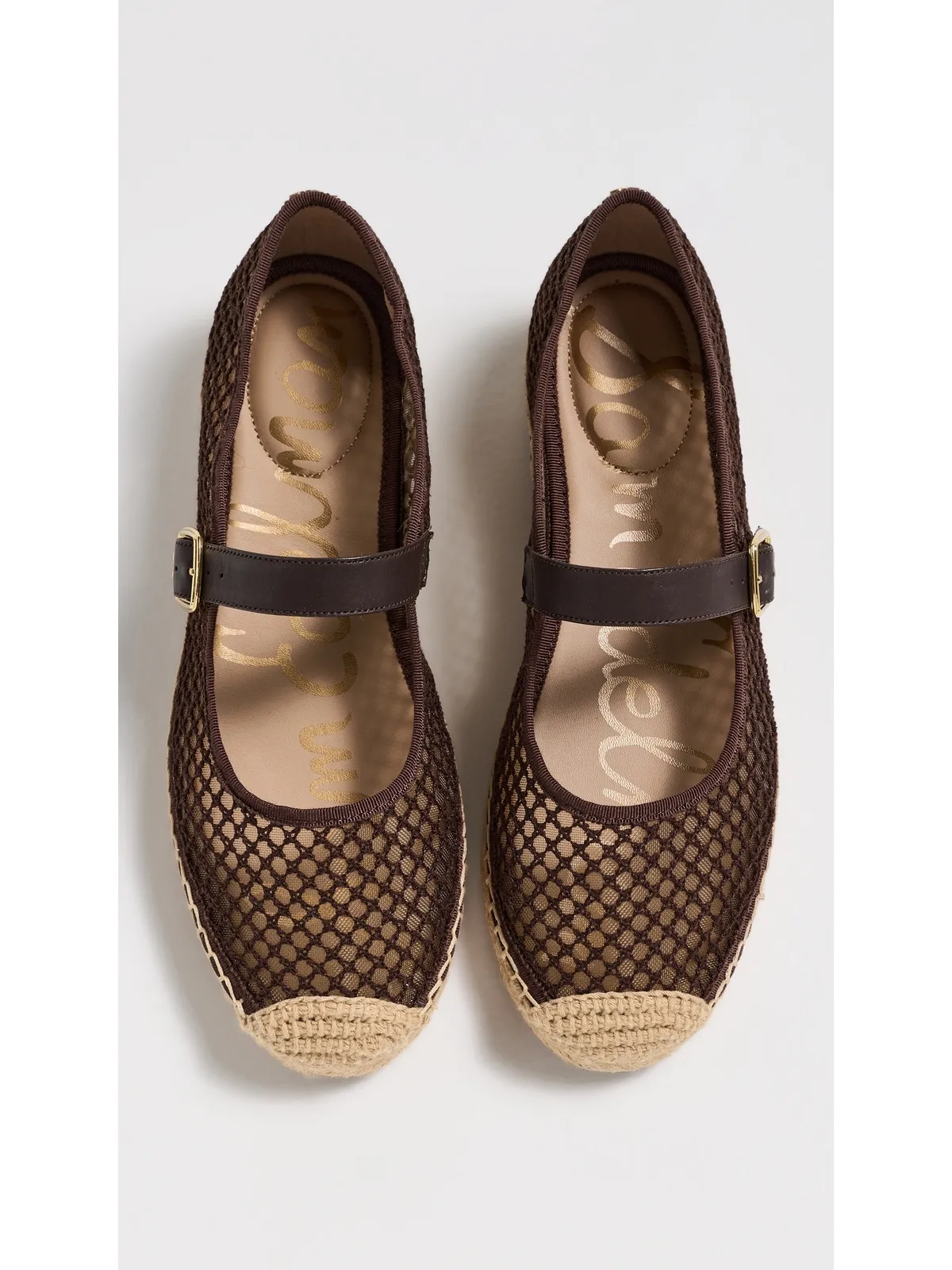 Sam Edelman マッキー メッシュ エスパドリーユ カフェノワール - 画像5