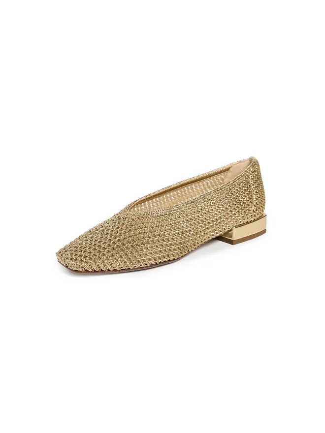 Sam Edelman Sam Edelman Kasey バレエフラット Amber Goldの商品画像