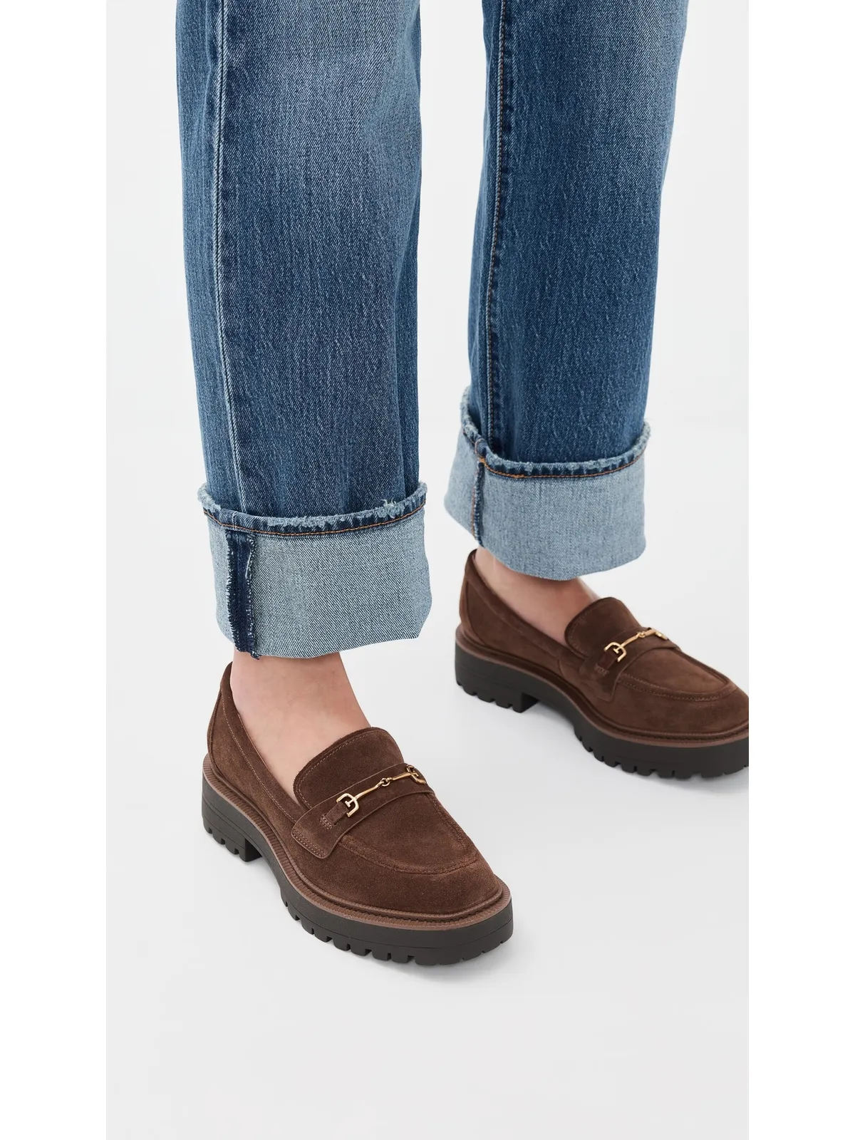 Sam Edelman Lea Platform Loafers マスタングブラウン - 画像3