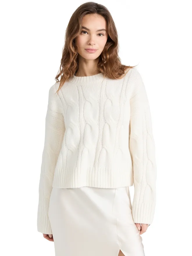 SABLYN Sablyn ケーブルニット カシミアセーターの商品画像