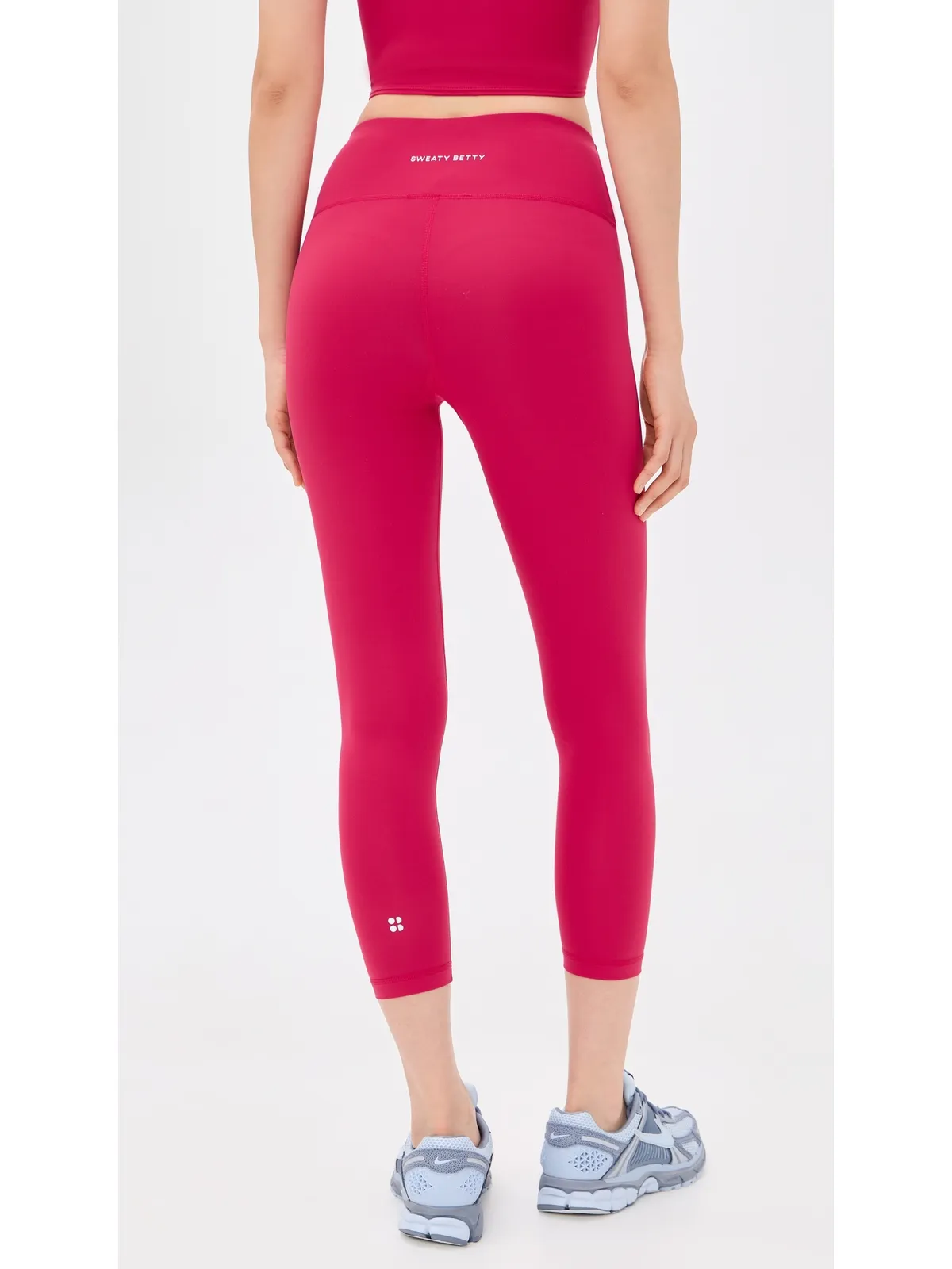 Sweaty Betty All Day 7/8 Wrap Waist Leggings Crimson Red - 画像3