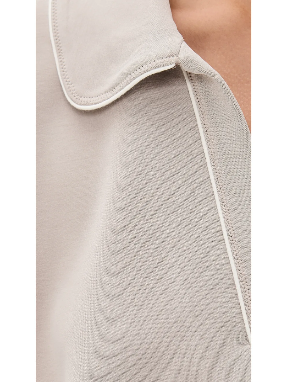 Sweaty Betty サンドウォッシュ クロップ ヘンリースウェットシャツ - 画像6