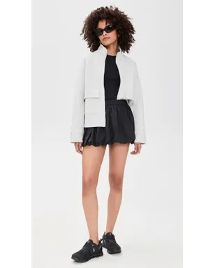 Sweaty Betty Wind Down Patch Pocket Zip Through Sweatshirt Ice Grey Marl M - サムネイル5