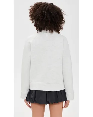 Sweaty Betty Wind Down Patch Pocket Zip Through Sweatshirt Ice Grey Marl M - サムネイル3