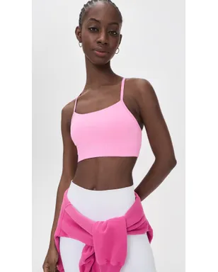 Sweaty Betty スピリット・リストアド セームレス ヨガブラ Guava Pink - サムネイル2