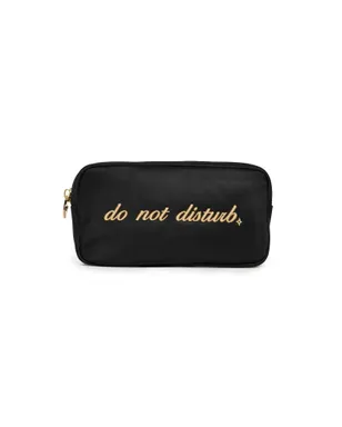 Stoney Clover Lane Do Not Disturb Embroidered 小型ポーチ - サムネイル1