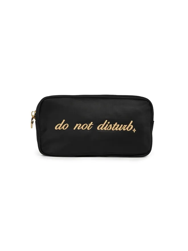 Stoney Clover Lane Stoney Clover Lane Do Not Disturb Embroidered 小型ポーチの商品画像