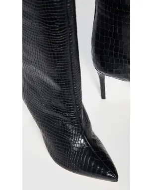 Schutz Maryana クロコ トール ブーツ - サムネイル6