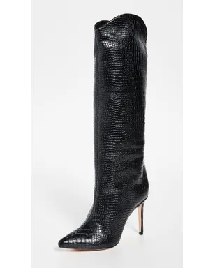 Schutz Maryana クロコ トール ブーツ - サムネイル2
