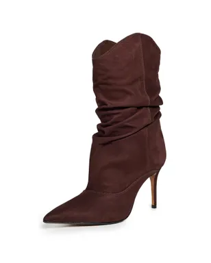 Schutz Maryana Slouch Boots Root Brown - サムネイル1