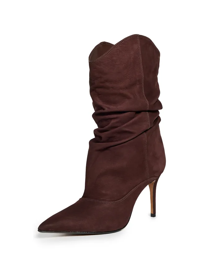 Schutz Schutz Maryana Slouch Boots Root Brownの商品画像