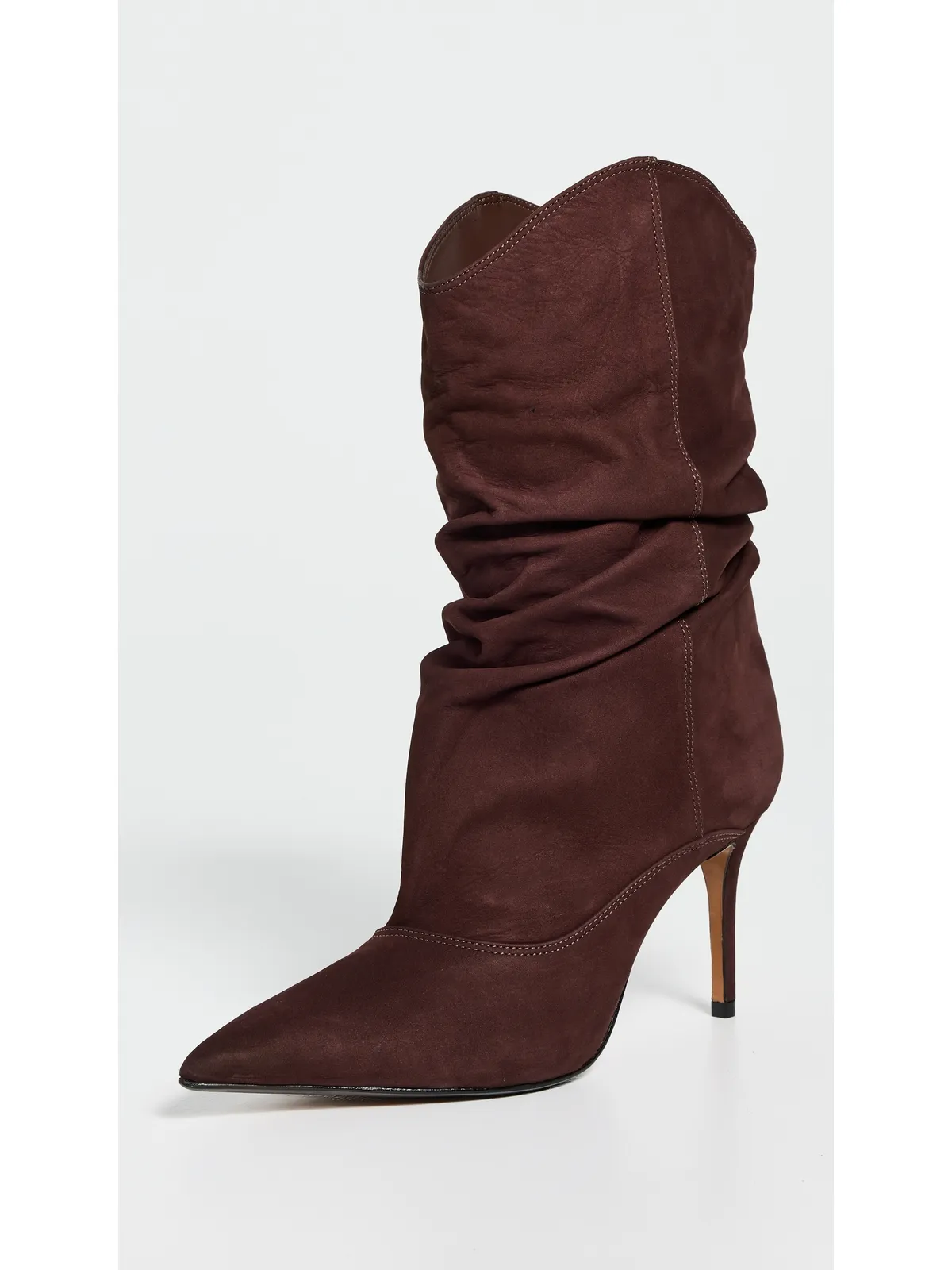 Schutz Maryana Slouch Boots Root Brown - 画像2
