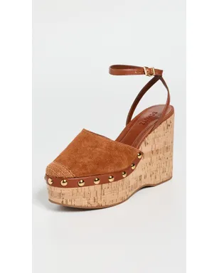 Schutz Kayana ウェッジサンダル コニャック - サムネイル2