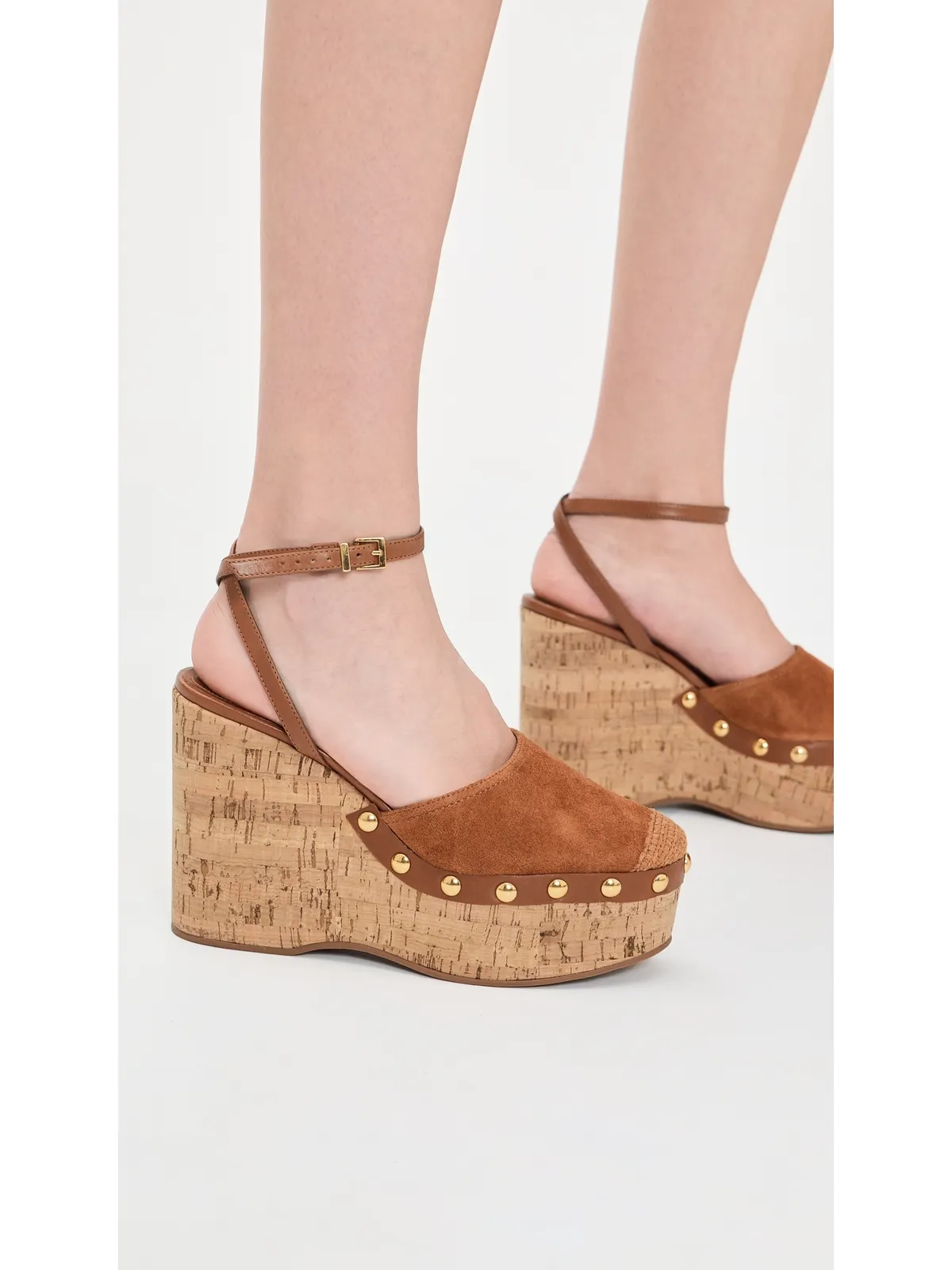 Schutz Kayana ウェッジサンダル コニャック - 画像3