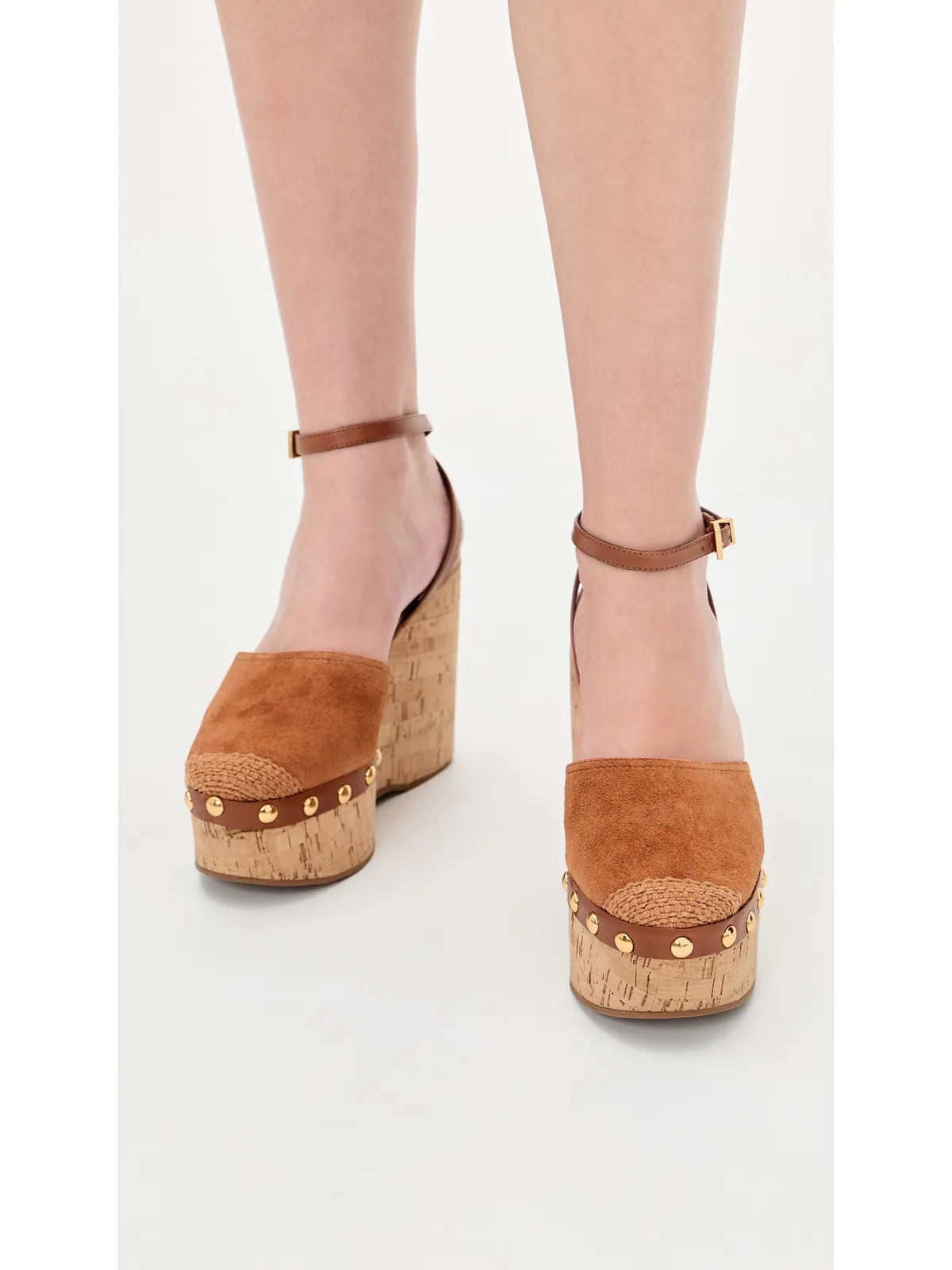Schutz Kayana ウェッジサンダル コニャック - 画像4