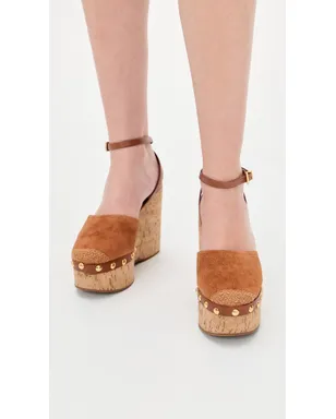 Schutz Kayana ウェッジサンダル コニャック - サムネイル4