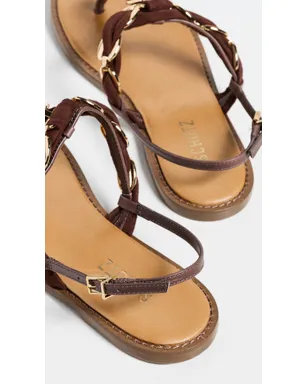 Schutz Camellia サンダル ルートブラウン - サムネイル4