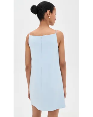 Self Portrait 花柄ミニドレス ブルー - サムネイル3