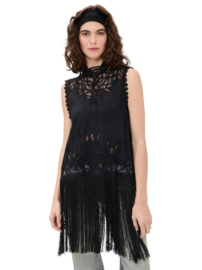 Sea Sea アデリナ・バテンベルグ レースベストの商品画像