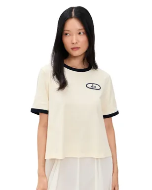 Sea ヘスター ソリッド リンガー Tシャツ - サムネイル1