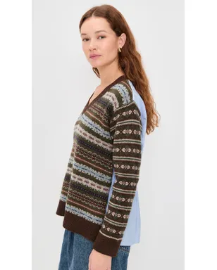 Sea Ciara フェアアイルニットセーター - サムネイル4