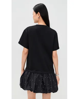 Sea アルバータ パール Tシャツドレス - サムネイル3
