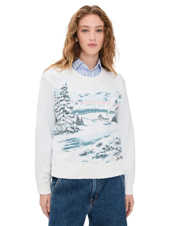 Sea Sea Lenore スウェットシャツ クリームの商品画像