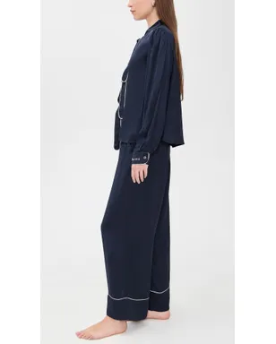 Sea Marceline スリープウェア パジャマセット ネイビー - サムネイル4
