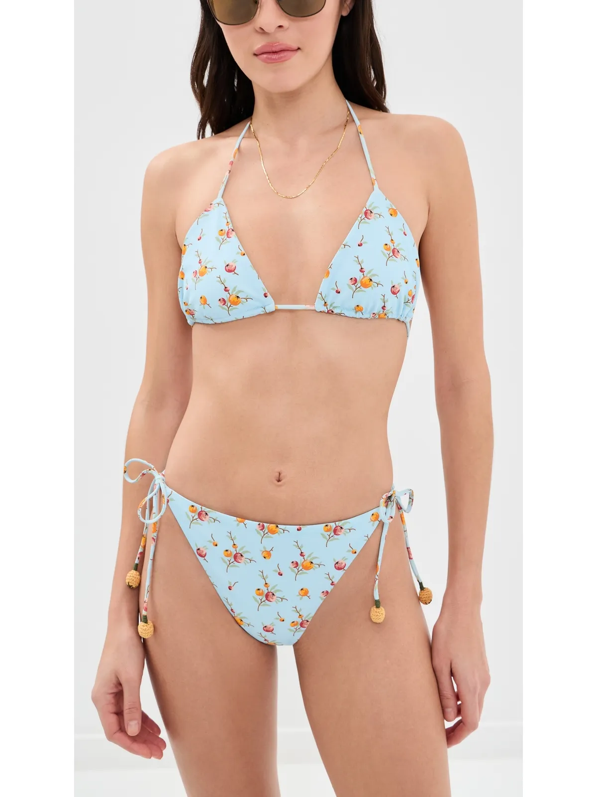 Sea フレヤ Emb Tie ビキニトップ マルチカラー - 画像5